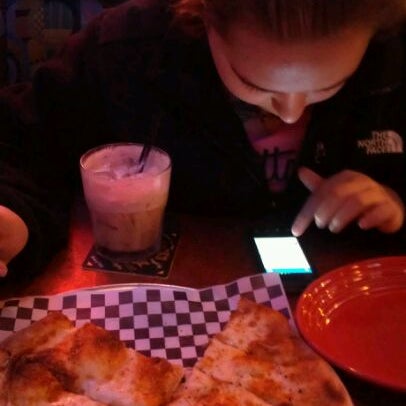 Photo taken at Farrelli&#39;s Wood Fire Pizza by Aurora D. on 12/30/2011
