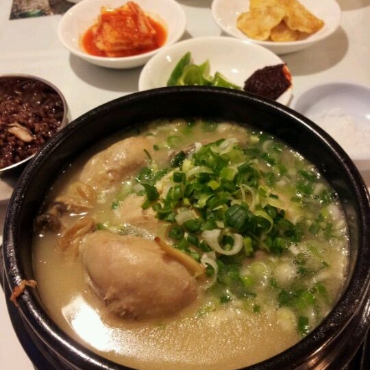 Photo taken at Ssyal Korean Restaurant and Ginseng House by Jeanna L. on 12/17/2011