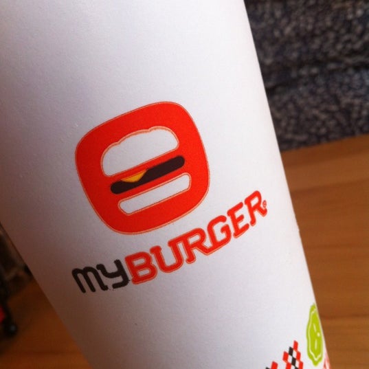 Photo taken at MyBurger by Jason &quot;Gus&quot; W. on 7/3/2012