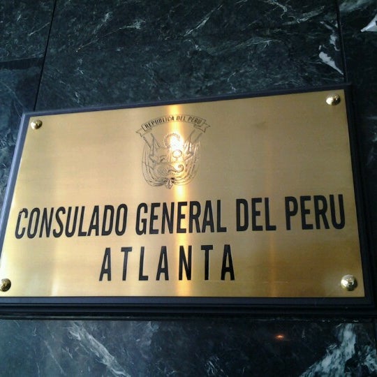Consulado General Del Peru en Atlanta Embassy or Consulate in Atlanta Consulado General Del Peru en Atlanta Embassy or Consulate in Atlanta