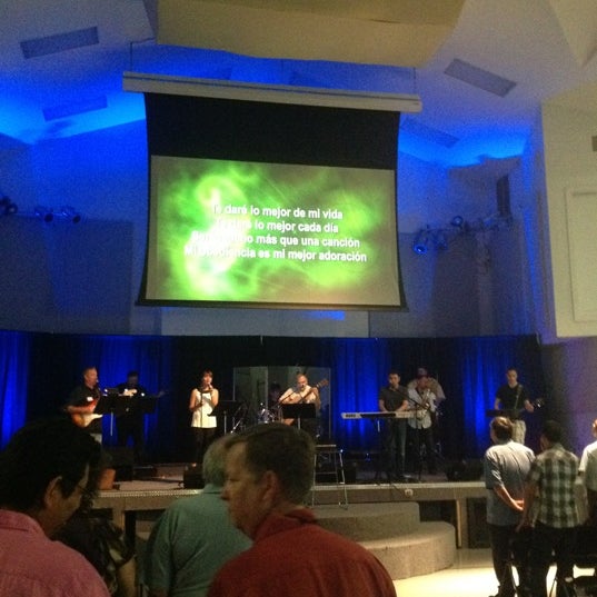 Photo taken at Hill Country Bible Church Lakeline Campus by Karen P. on 6/3/2012