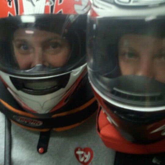 Photo taken at Full Throttle Indoor Karting by Pam T. on 3/30/2012