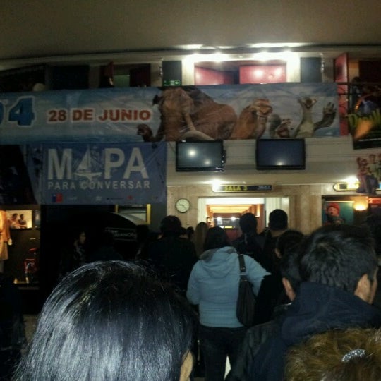 Photo taken at Cine Huérfanos by Jose Rafael M. on 6/16/2012