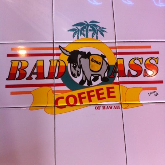 Photo taken at Bad Ass Coffee of Hawaii by Mike M. on 4/30/2012