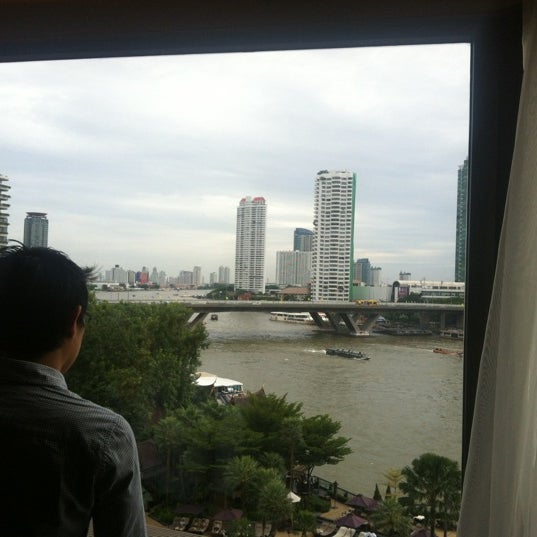 Photo taken at Shangri-La Hotel, Bangkok by NOPPAKORN R. on 7/31/2012
