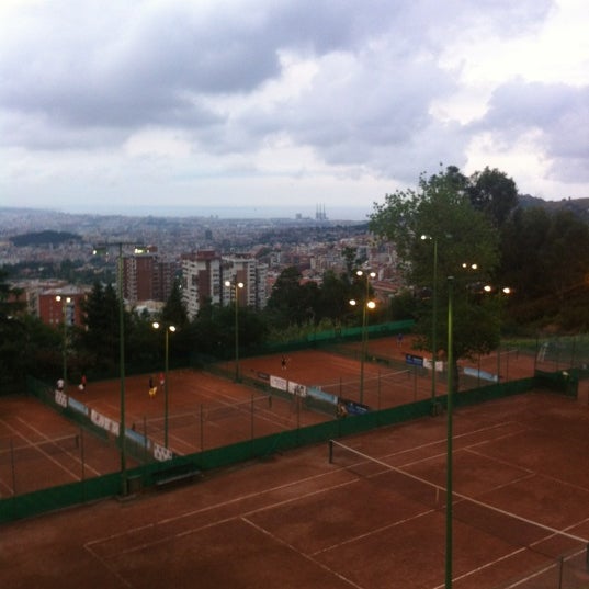 Photo taken at Vall Parc Tennis by Andrey B. on 7/5/2012