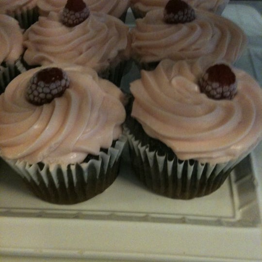 The best cupcakes ever!  Try the chocolate raspberry-yum!