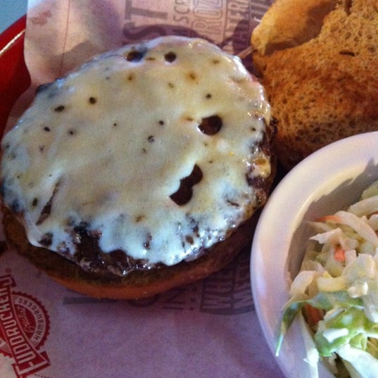 Photo taken at Fuddruckers by Britany P. on 4/11/2012
