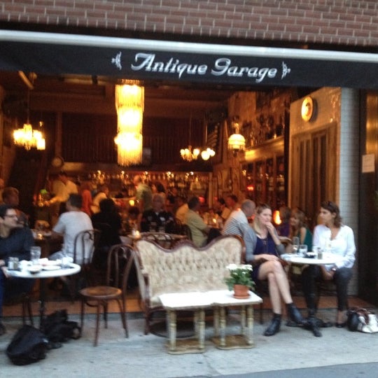Antique Garage Mediterranean Restaurant In New York