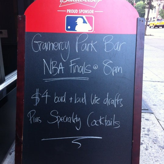 Photo taken at Gramercy Park Bar by Kate H. on 6/17/2012