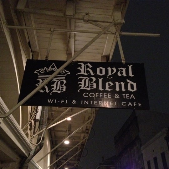 Photo taken at Royal Blend Coffee &amp; Tea House by Colby C. on 2/28/2012