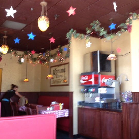 Photo taken at Rosati&#39;s Pizza by Lora S. on 7/2/2012