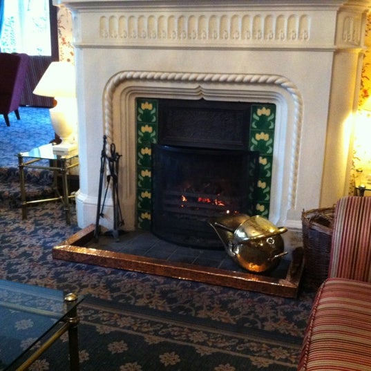 Photo taken at Coed-Y-Mwstwr Hotel by Leigh F. on 5/10/2012