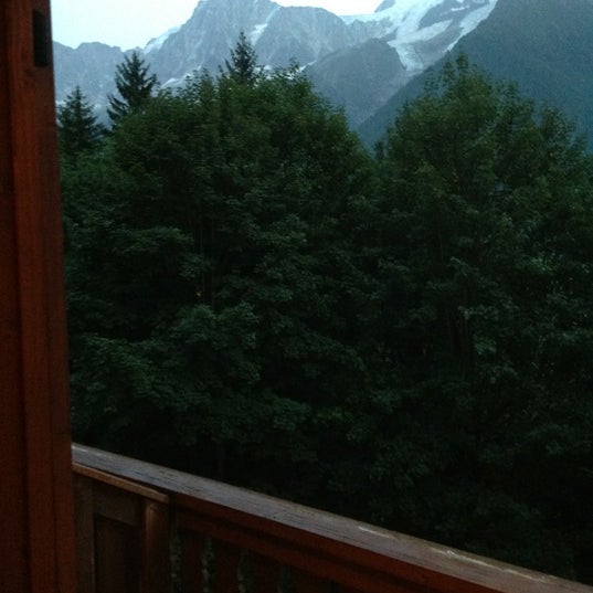 Photo taken at Hotel Les Campanules Les Houches by Сергей П. on 8/21/2012