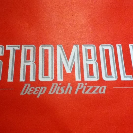 Photo taken at Stromboli Deep Dish Pizza by Pablo Z. on 7/26/2012