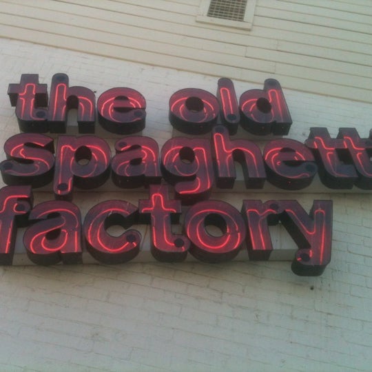 Photo taken at The Old Spaghetti Factory by Antonio A. on 5/6/2012