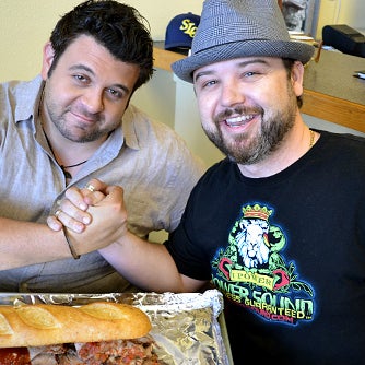 Rev up your appetite for the Brahma Bull Challenge! Contestants must eat 3-lbs of Tri-tip steak on a 1-lb sourdough loaf in a limited amount of time. As seen on Travel Channel’s Man v. Food Nation.