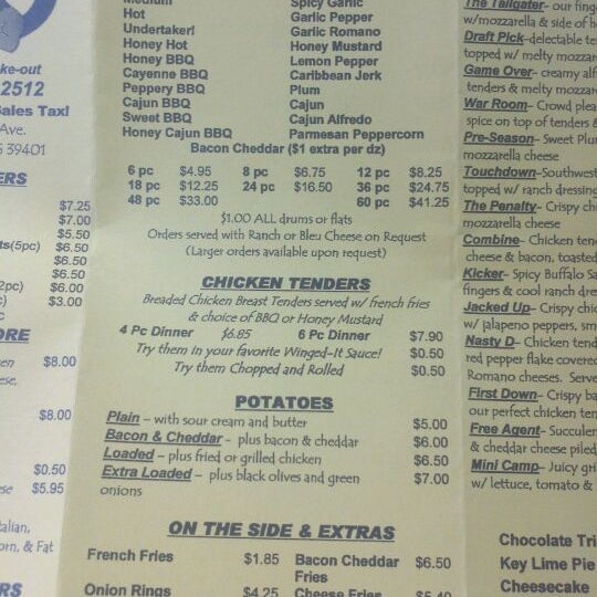 WingedIt Wings Joint in Hattiesburg