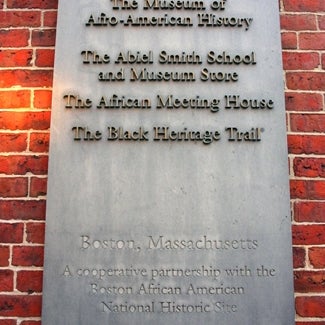 Home of 1.6 mile Black Heritage Trail connecting 14 sites across Boston & celebrating pursuit of freedom by blacks in America. Site was 1st public school for black children. More info in blog. <LINK>