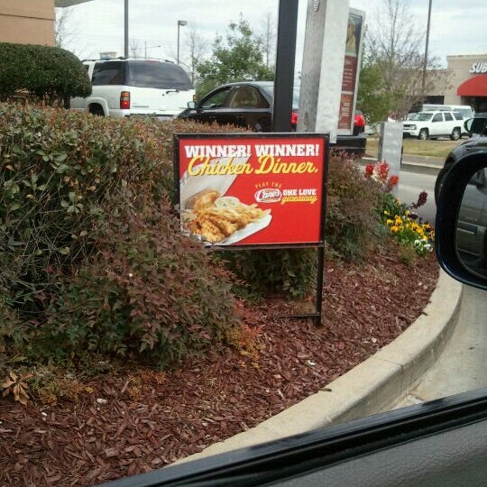 Photo taken at Raising Cane&#39;s Chicken Fingers by Kimberly G. on 2/15/2012