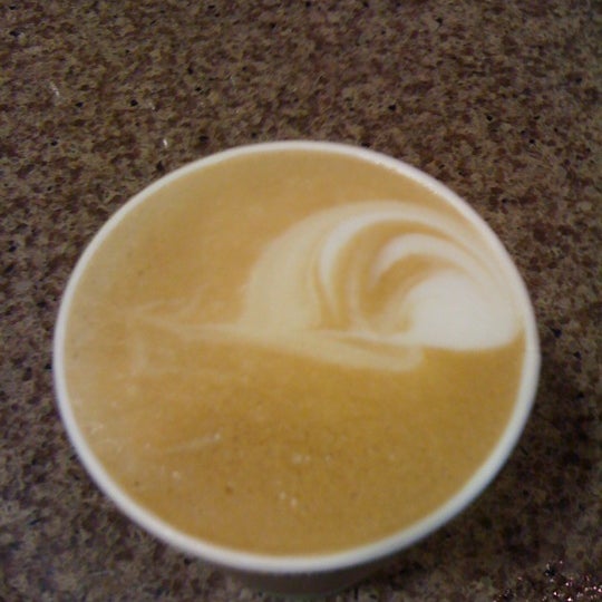 Hayley's awesome latte art! :)