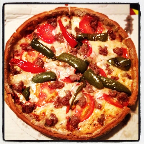 Photo taken at BoJono&#39;s Pizzeria by David S. on 5/5/2012