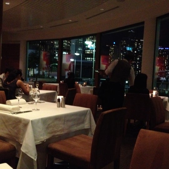 Photo taken at Aria Restaurant by Renato F. on 6/4/2012