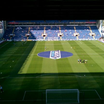 Photo taken at Ewood Park by Lee G. on 10/1/2011
