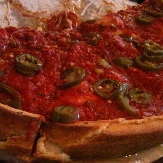 Photo taken at Patxi&#39;s Pizza by Jennie N. on 7/13/2012
