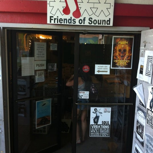 Photo taken at Friends of Sound Records by Frank  V. on 8/14/2011