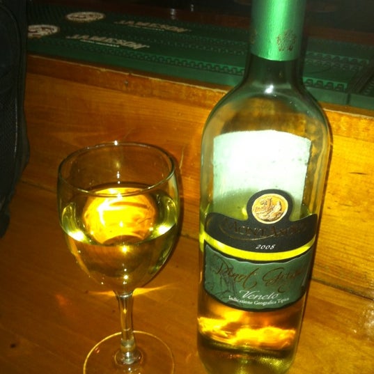 Half off bottles of wine on Monday nights - try the Pinot Grigio
