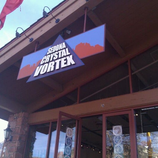 Photo taken at Sedona Crystal Vortex Gift Stores by Kirk D. on 1/14/2012