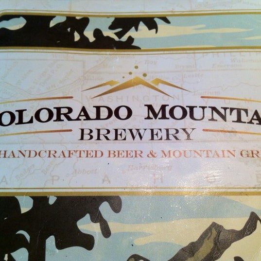 Photo prise au Colorado Mountain Brewery par Steve D. le10/16/2011