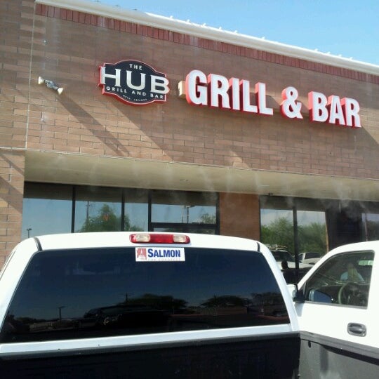 Photo taken at The Hub Grill And Bar by Marc L. on 8/8/2012