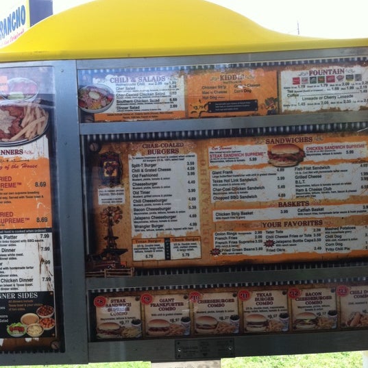Tottino's menu