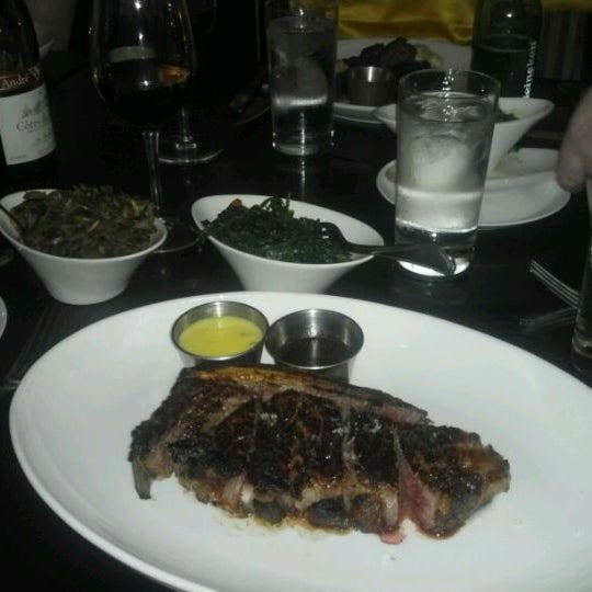 Photo taken at Parlor Steak and Fish by Eugene K. on 1/29/2012