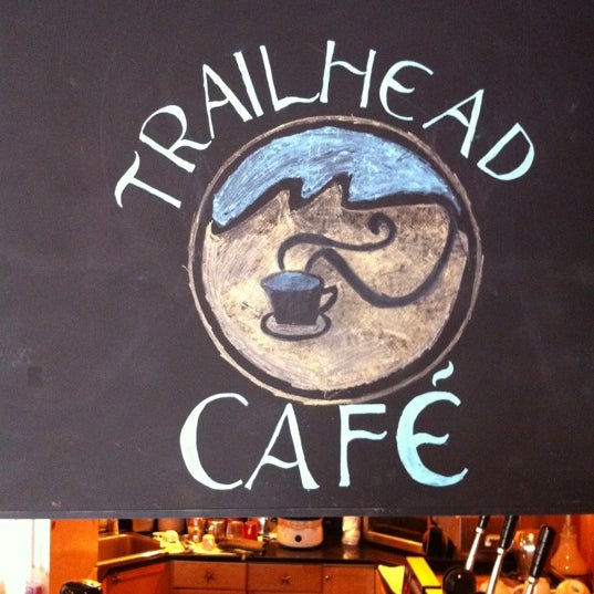Photo taken at Trailhead Cafe by Matthew L. on 9/3/2012