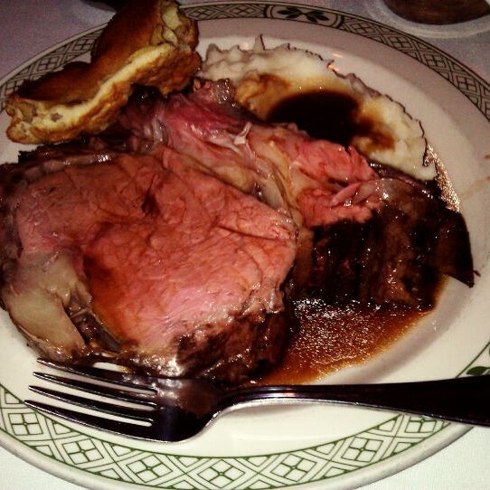 Photo taken at Lawry&#39;s The Prime Rib by jambo on 2/29/2012