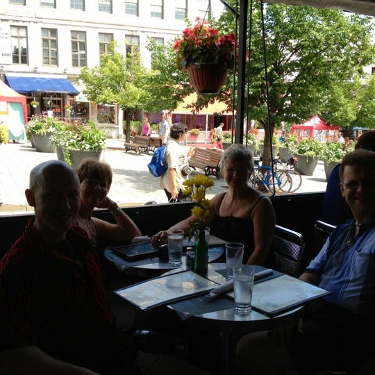 Photo taken at Restaurant Le Fripon by Lauren R. on 7/28/2012