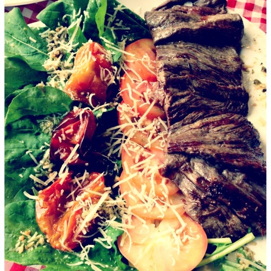 Photo taken at TBone Restaurante Steak Bar by Marcos on 4/28/2012