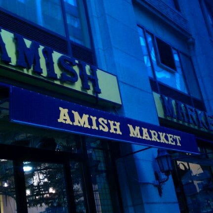 Photo taken at Amish Market Tribeca by Miriam B. on 11/5/2011