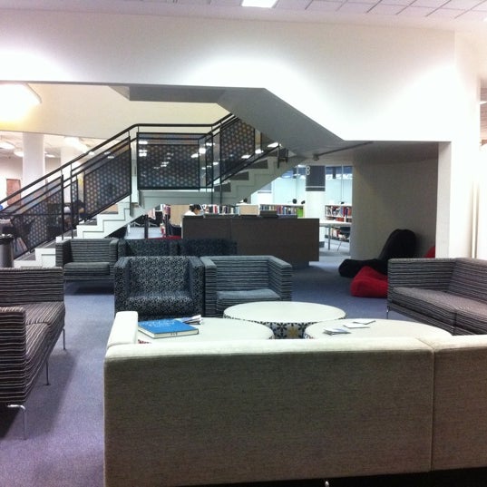 Photo taken at UTS Library by Brighton L. on 3/11/2011