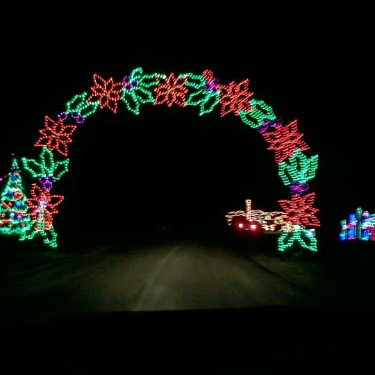Belton Lake Outdoor Recreation Area Christmas Lights 