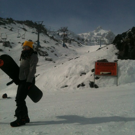 Mount Ruapehu лыжные поля