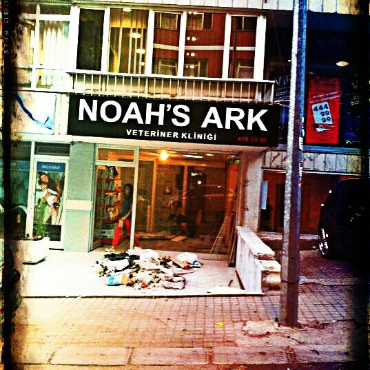 Photo taken at Noah&#39;s Ark Veteriner Kliniği by Aziz E. on 7/20/2012
