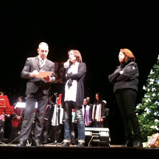 Photo taken at Teatro dell&#39;Archivolto by Michela T. on 12/23/2011
