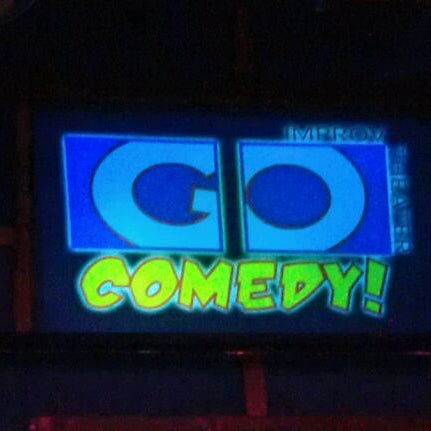 Photo taken at Go Comedy Improv Theater by Hailey Z. on 9/25/2011