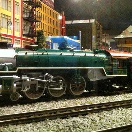 Photo taken at EnterTRAINment Junction by Chris T. on 1/9/2012
