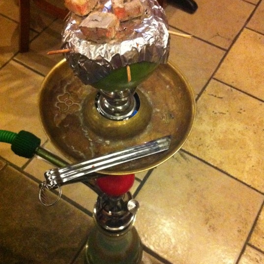 Photo taken at Sinbad&#39;s Hookah Bar by Valerie A. on 2/3/2012
