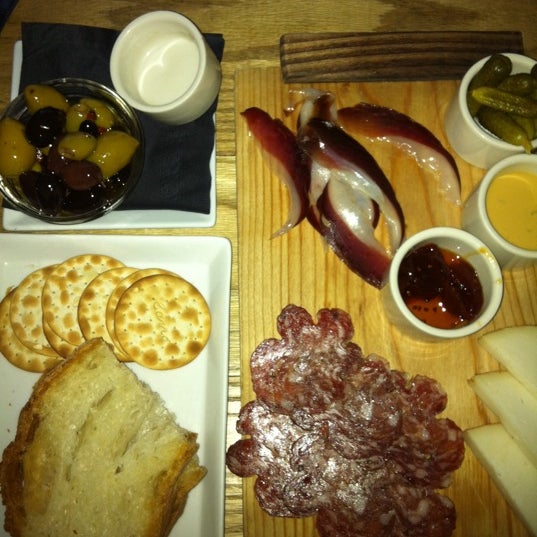 Order the from the charcuterie menu.